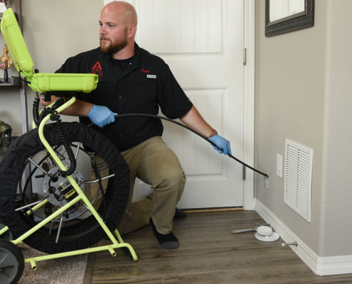 Tom, doing a sewer scope for a home inspection